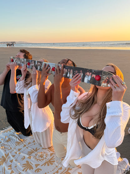 Custom Photo Shot Ski - Personalized With Your Photos + Text