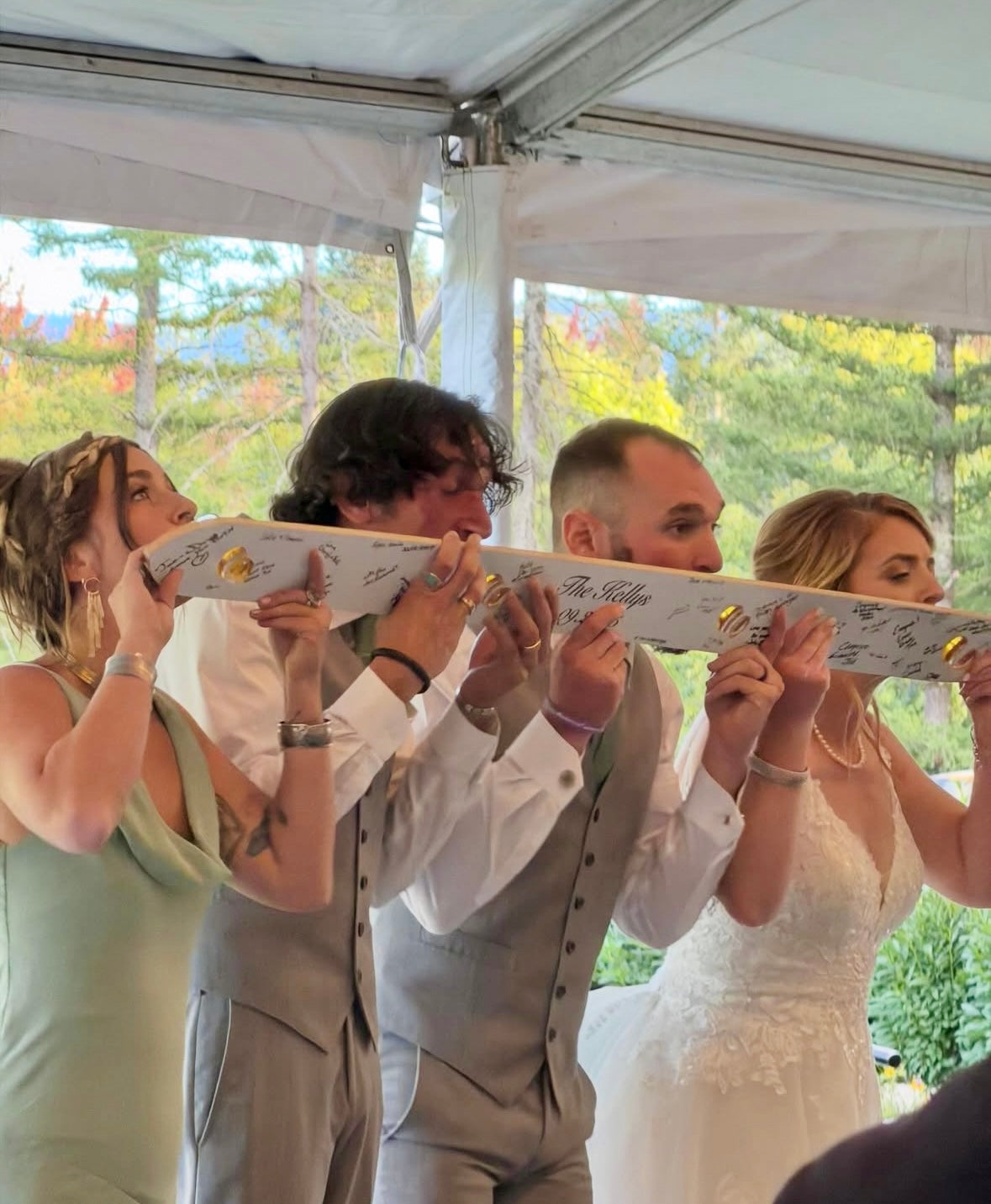 Custom Photo Shot Ski - Personalized With Your Photos + Text