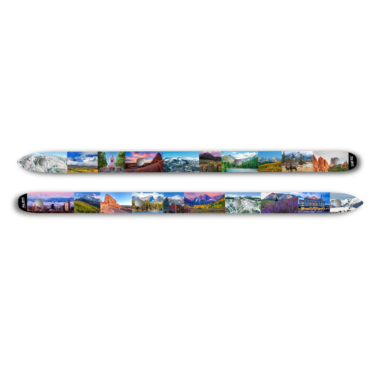 Colorado Peaks & Places Shot Ski